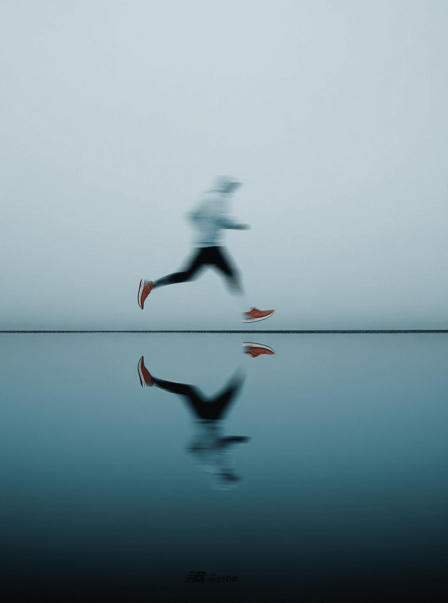 man running