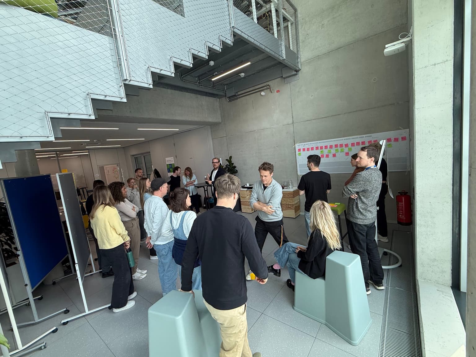 People working on journey maps