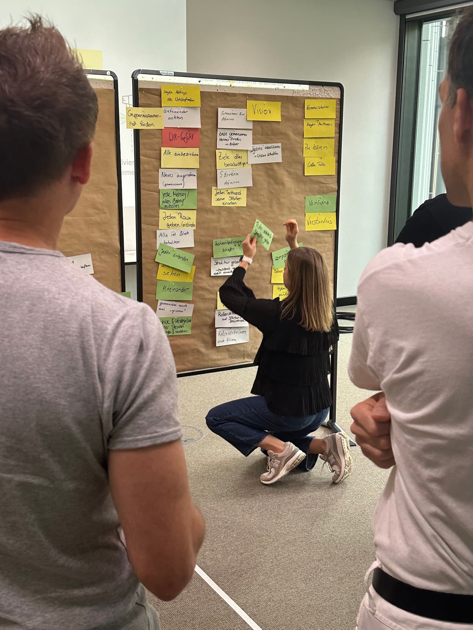 People having a Workshop